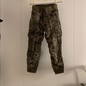 Little boys insulate camo cargo pants